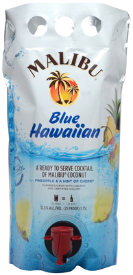 Malibu Cocktail Blue Hawaiian - 1.75 L
